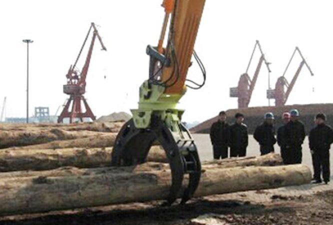stone log grapple